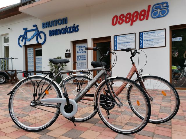 City bike for rent in Siófok